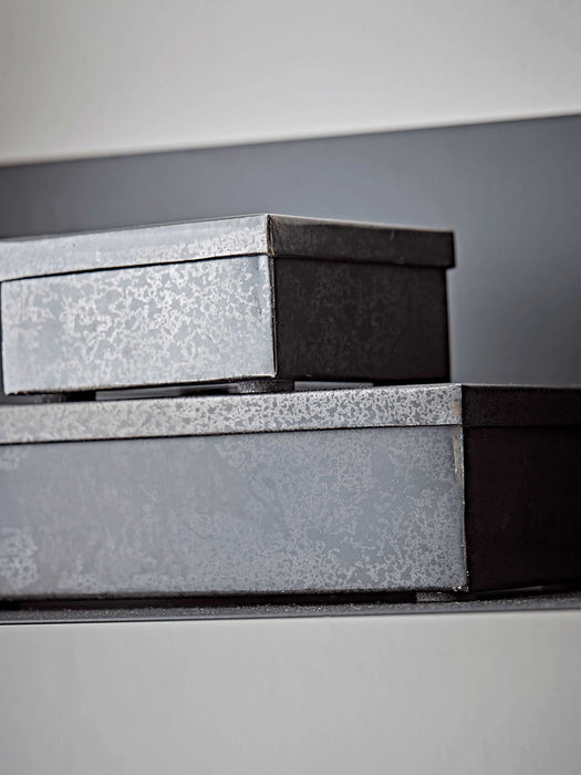 Black Metal Display Shelf