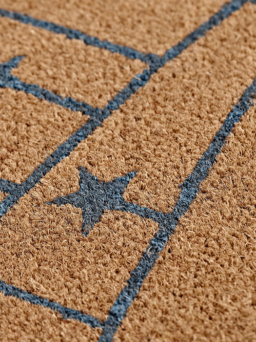 Star Garland Double Doormat