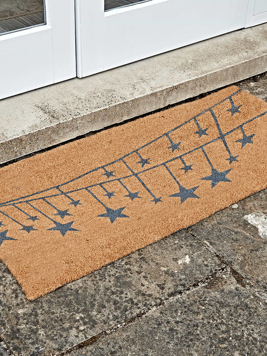 Star Garland Double Doormat