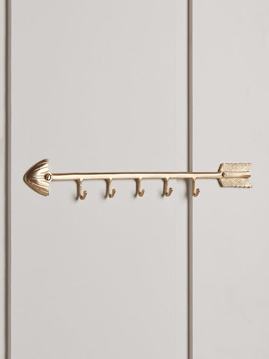 Solid Brass Arrow Hooks