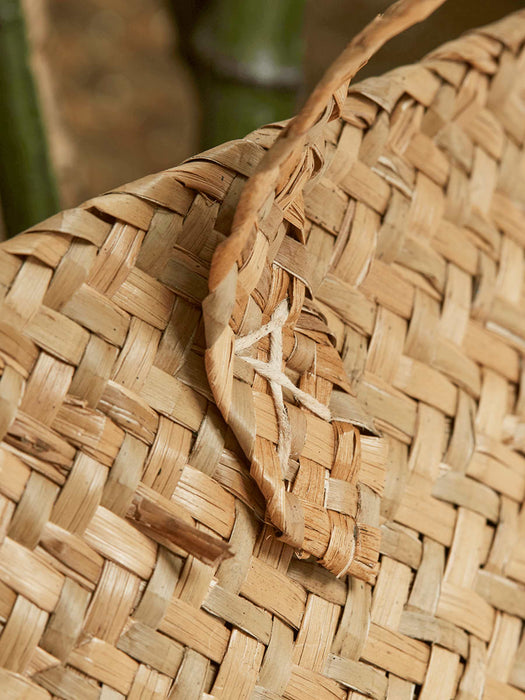 Dipped Seagrass Basket Large - Black