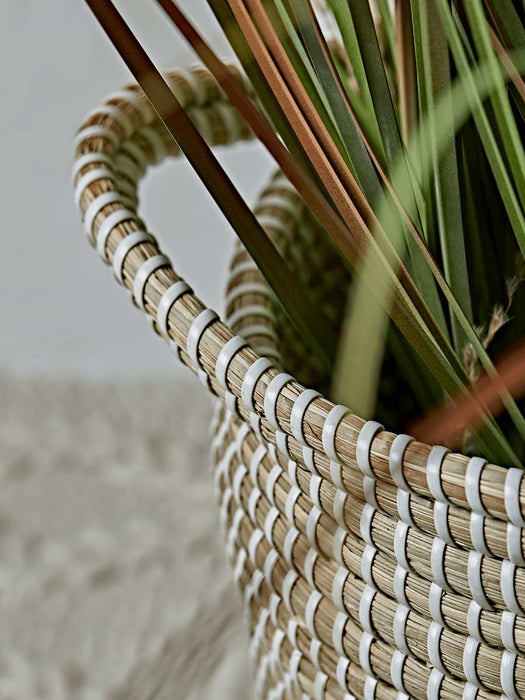 Handwoven Seagrass Planter - Large