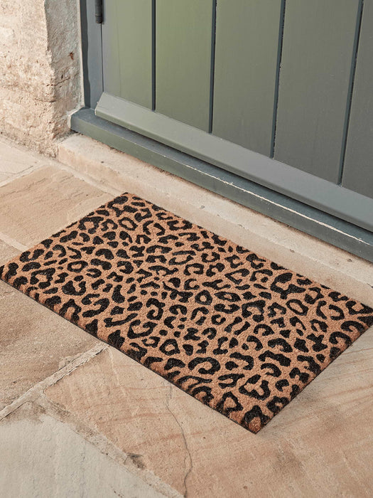 Leopard Print Doormat