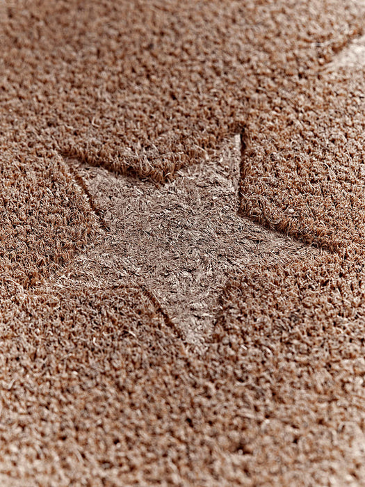 Embossed Stars Doormat