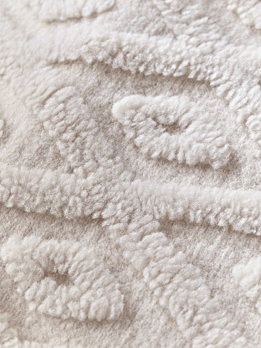 Textured Geometric Cushion