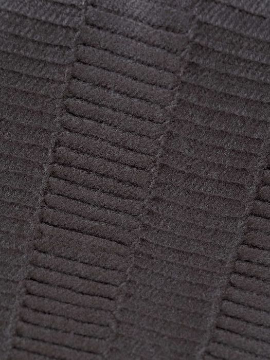 Pleated Throw - Charcoal