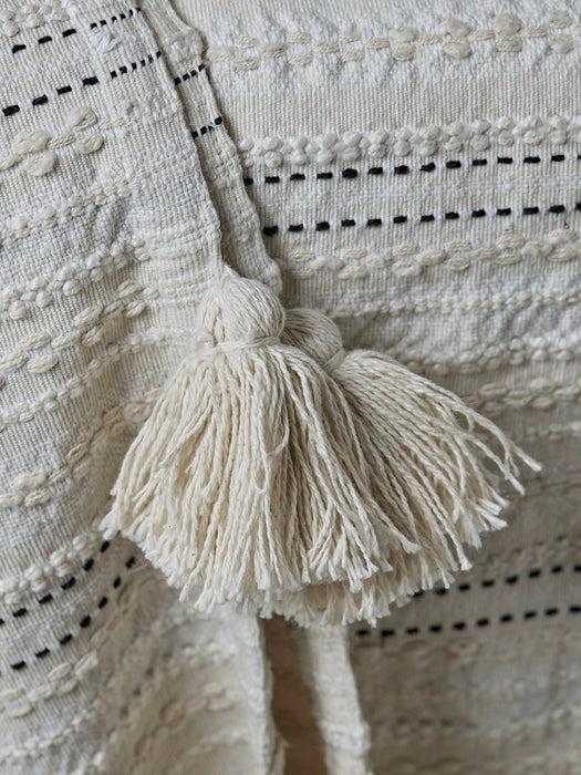 Textured Stripe Throw