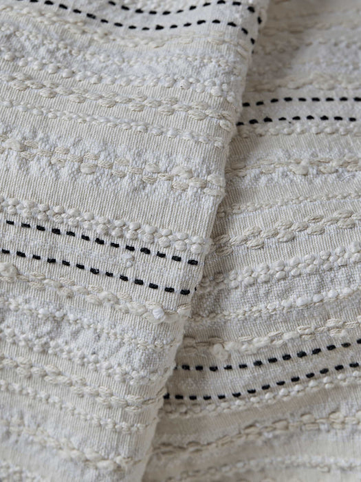 Textured Stripe Throw