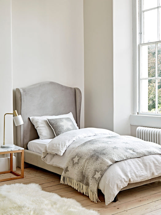 Dotty Stars Fringed Blanket