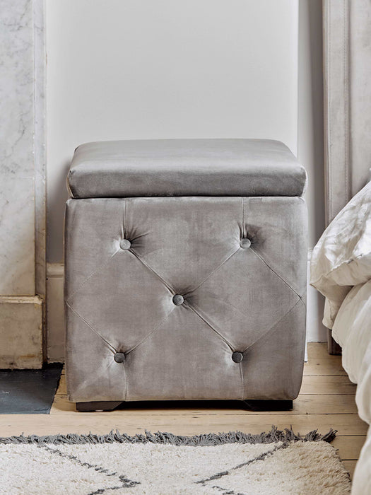 Velvet Storage Cube