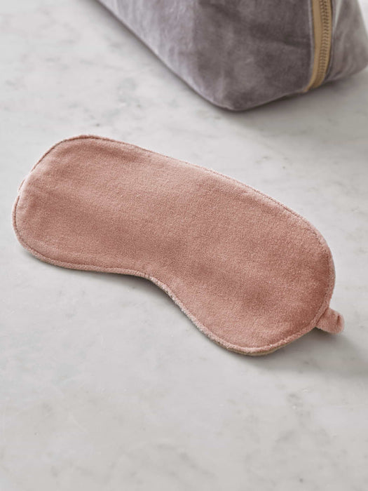 Velvet Sleep Mask - Blush