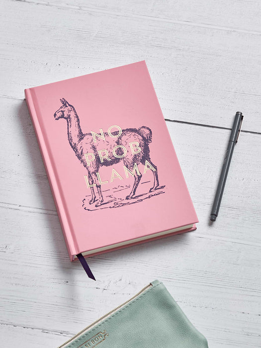 Hardback Notebook - No Prob Llama