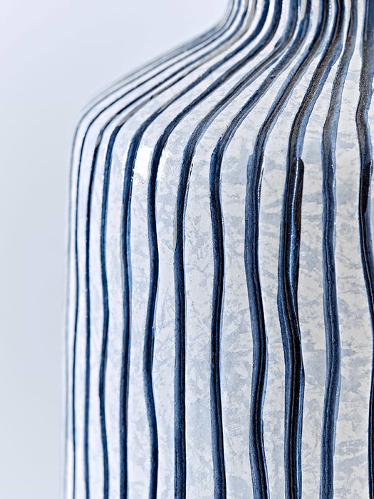 Blue Stripe Table Lamp