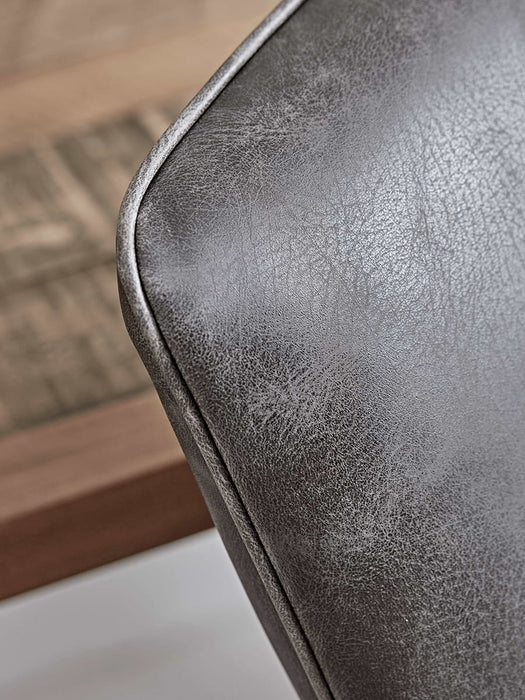 Industrial Style Office Chair - Grey