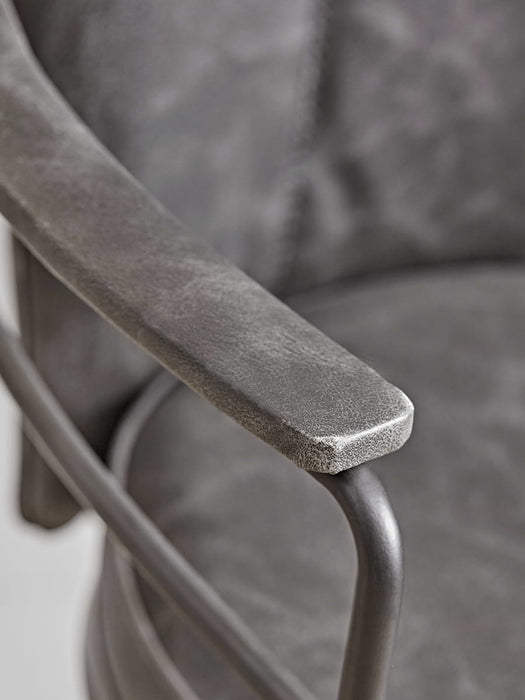 Industrial Style Office Chair - Grey