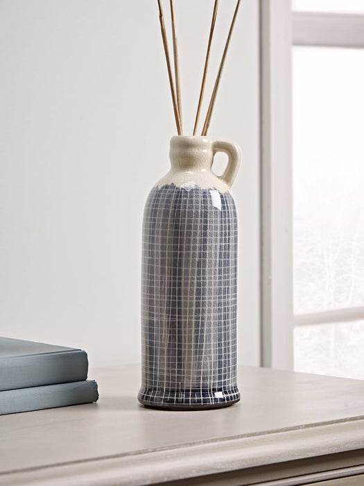 Blue Crackle Glaze Vase