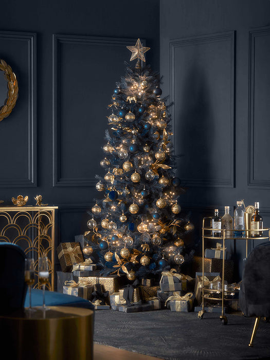 Golden String Star Tree Topper