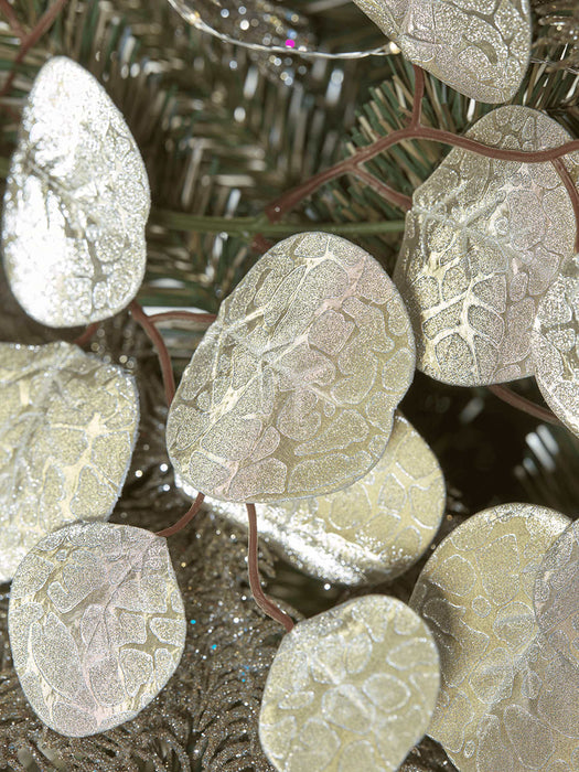 Two Soft Gold Leaf Garlands