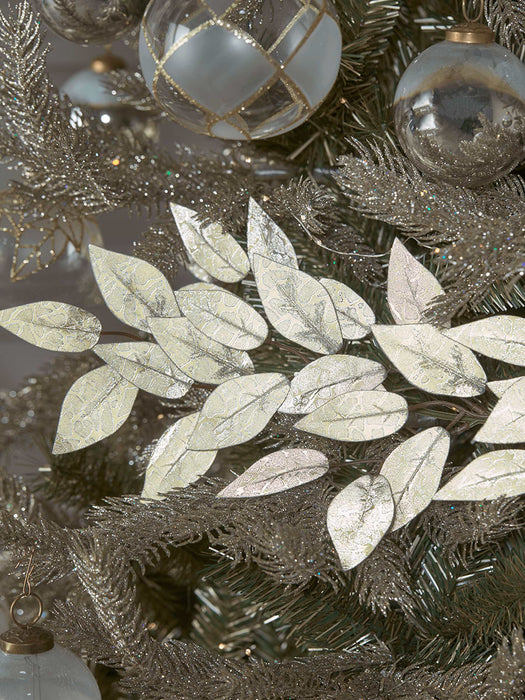 Two Soft Gold Leaf Garlands