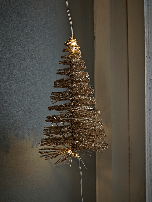 Two Brush Tree String Lights