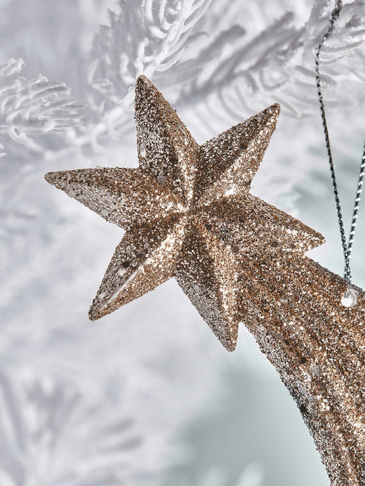 Six Glittered Shooting Stars