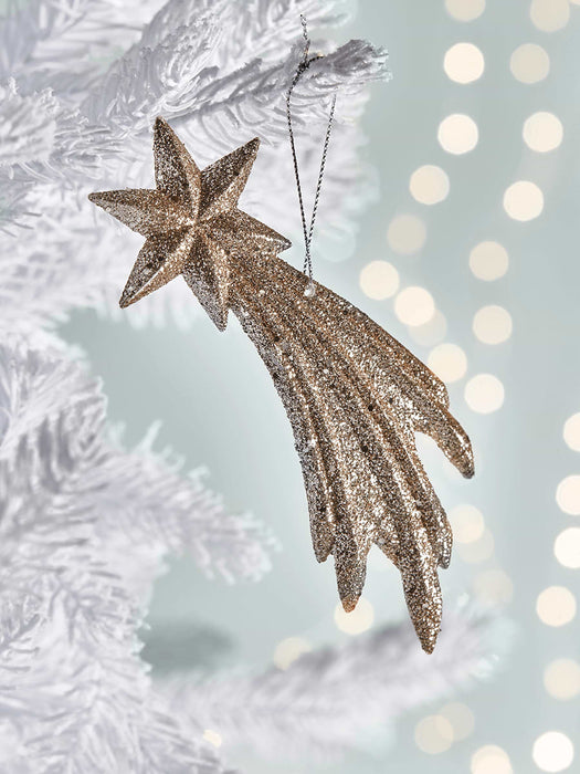 Six Glittered Shooting Stars
