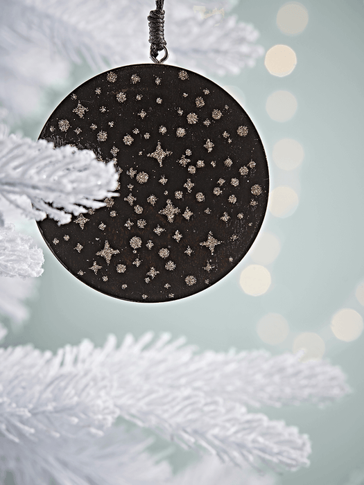 Three Moon & Stars Galaxy Print Decorations