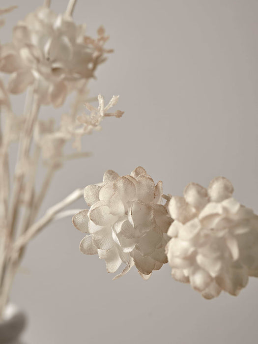 Frosted Faux Flower Bouquet