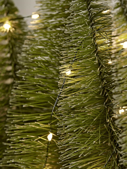 Light Up Brush Trees Wreath