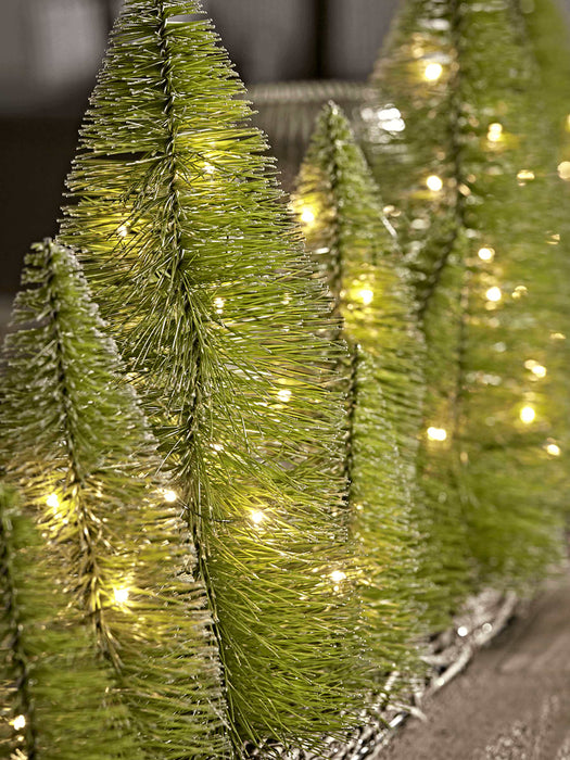 Light Up Brush Trees Forest - Green
