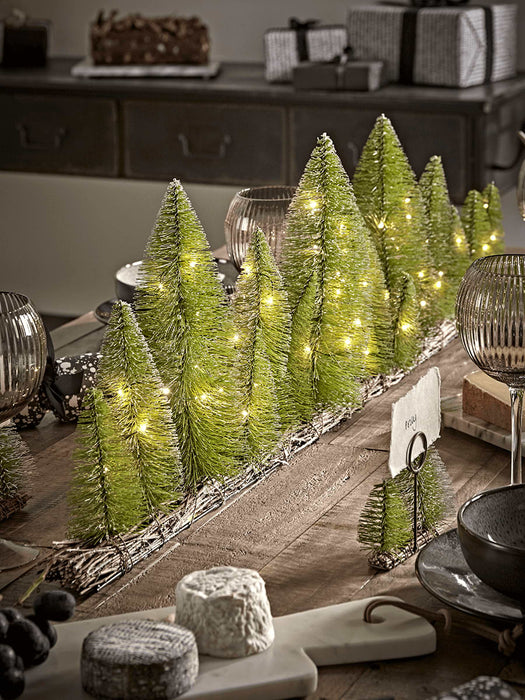 Light Up Brush Trees Forest - Green