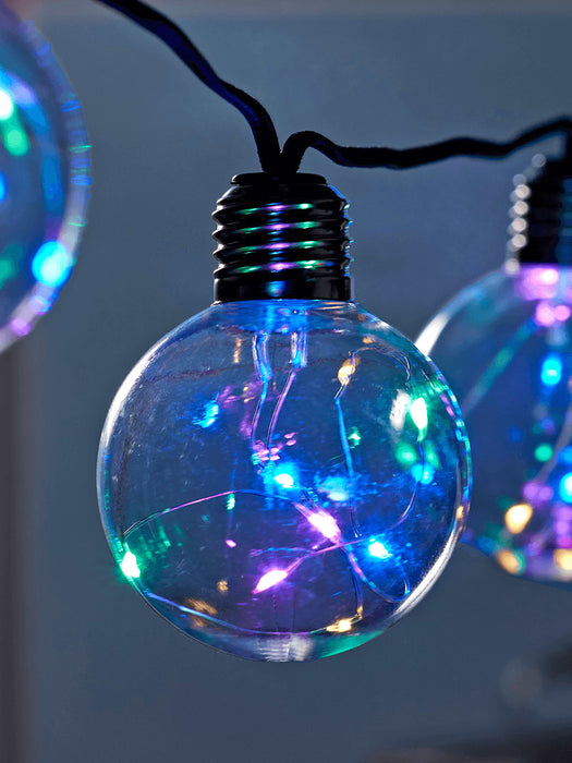 Multi Colour Globe String Lights