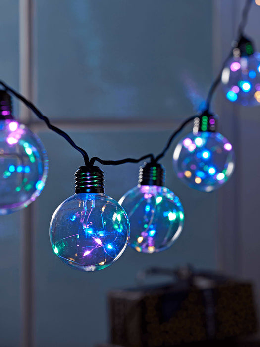 Multi Colour Globe String Lights
