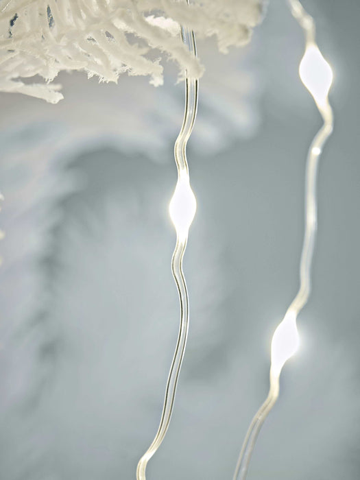 Silver Cascading Tree Lights