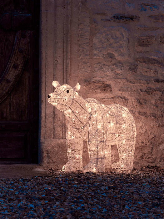 Indoor Outdoor Light Up String Polar Bear