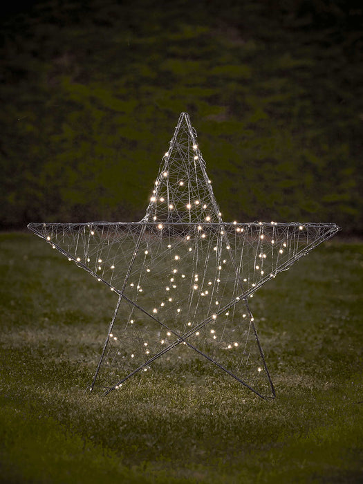 Indoor Outdoor Light Up Wired Star