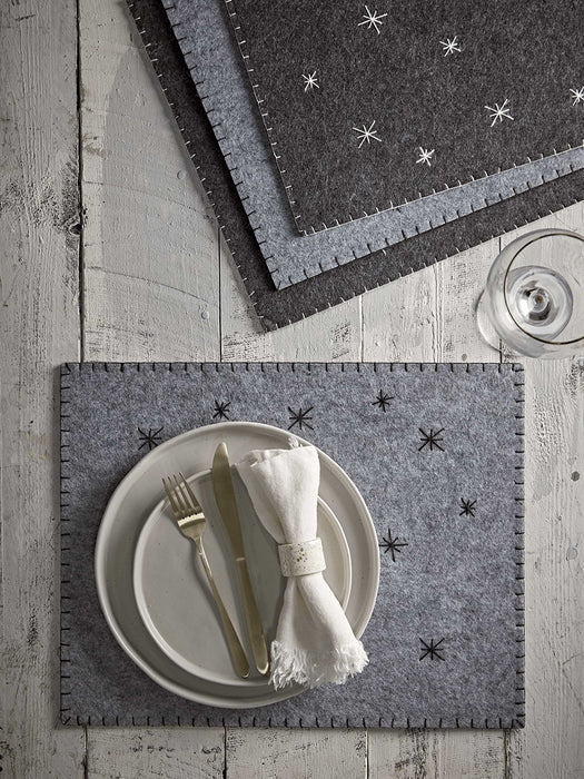 Six Felt Place Mats