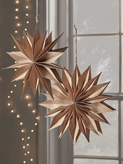 Two Paper Stars