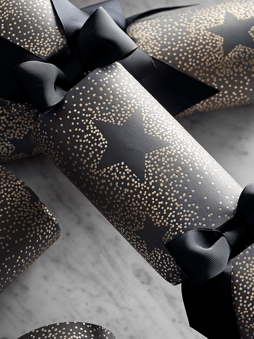 Supersized Luxury Golden Deco Stars Crackers