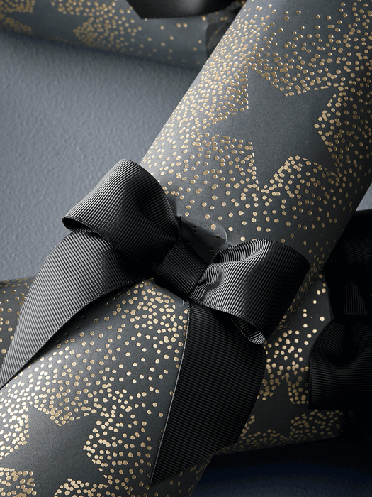 Supersized Luxury Golden Deco Stars Crackers