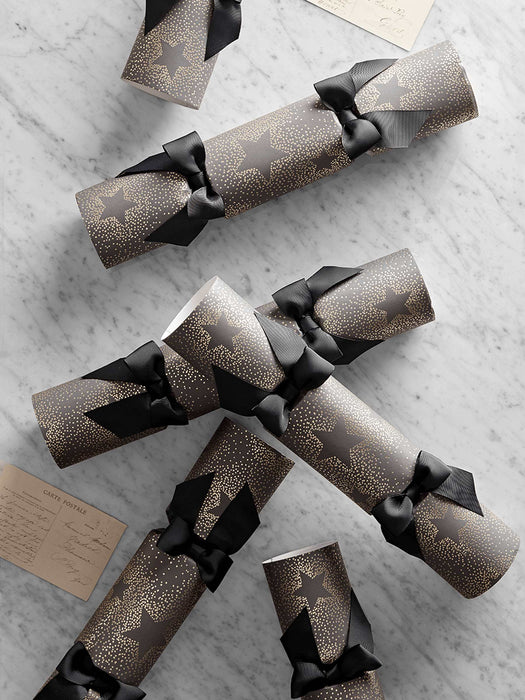 Supersized Luxury Golden Deco Stars Crackers