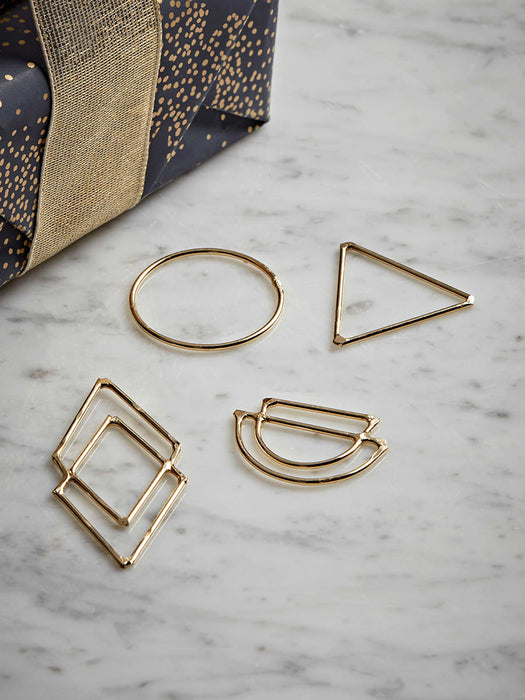 Four Deco Wrapping Charms