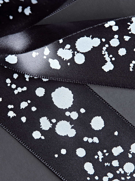 Splatter Print Ribbon