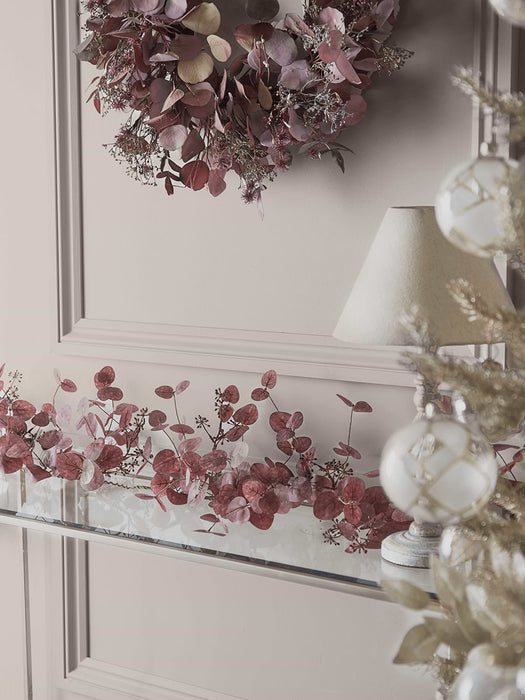 Eucalyptus Garland - Burgundy