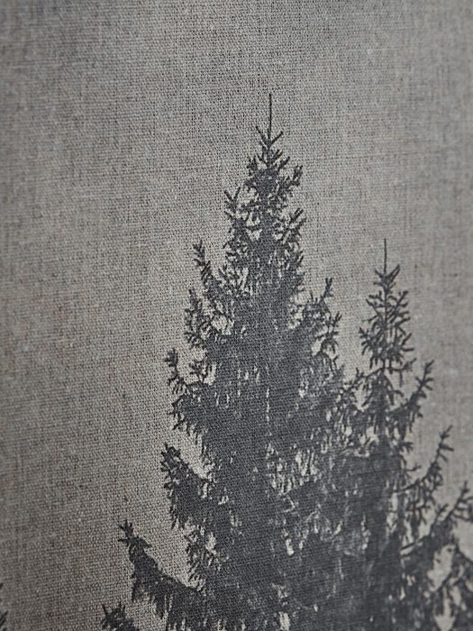 Alpine Trees Canvas Hanging