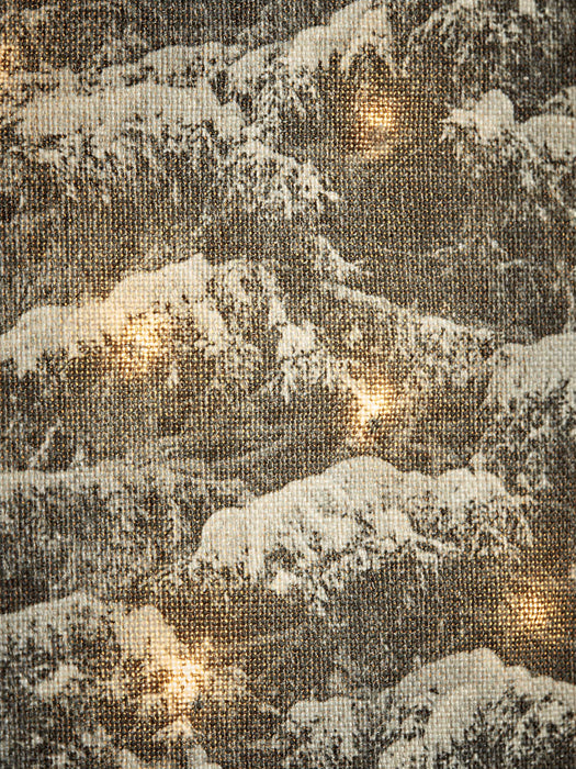 Light Up Tree Woven Wall Hanging