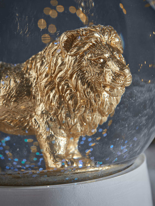 NEW Golden Lion Snowglobe - Large