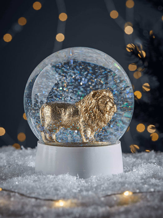NEW Golden Lion Snowglobe - Large