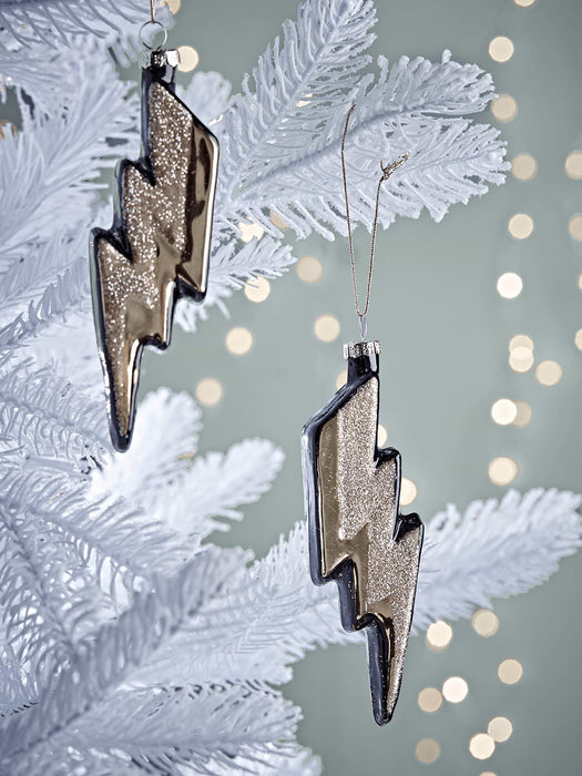 Four Glass Lightning Bolts