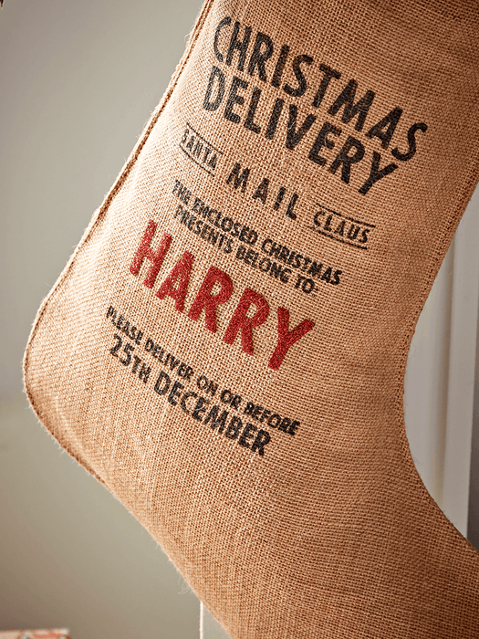 DIY Personalised Christmas Stocking